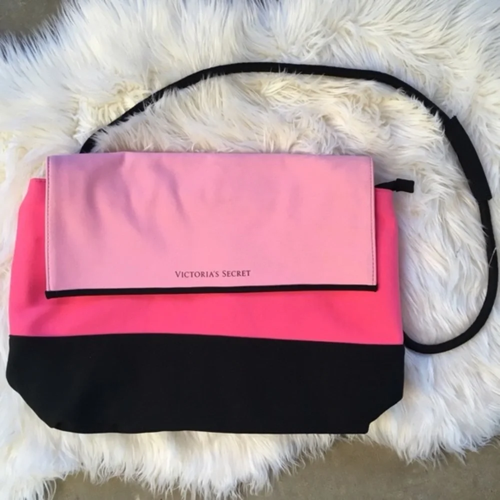 Victoria's Secret Limited Edition Insulated Cooler Beach Bag Tote Pink - Picture 3 of 3